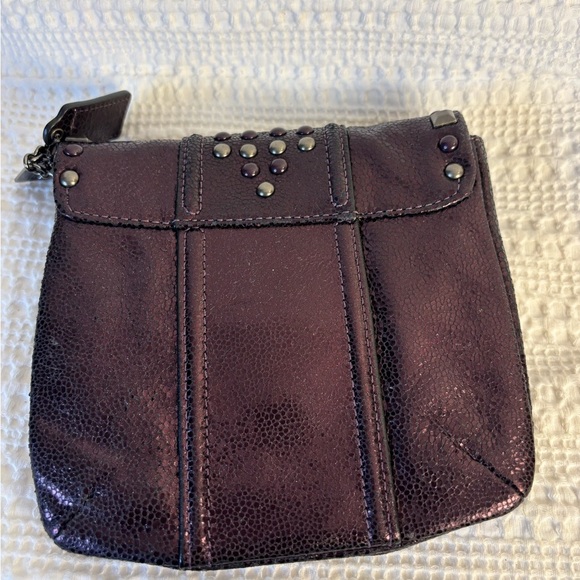 Coach Kristin Studded Convertible Crossbody Mini Bag w/ Gunmetal Chain - Picture 5 of 10